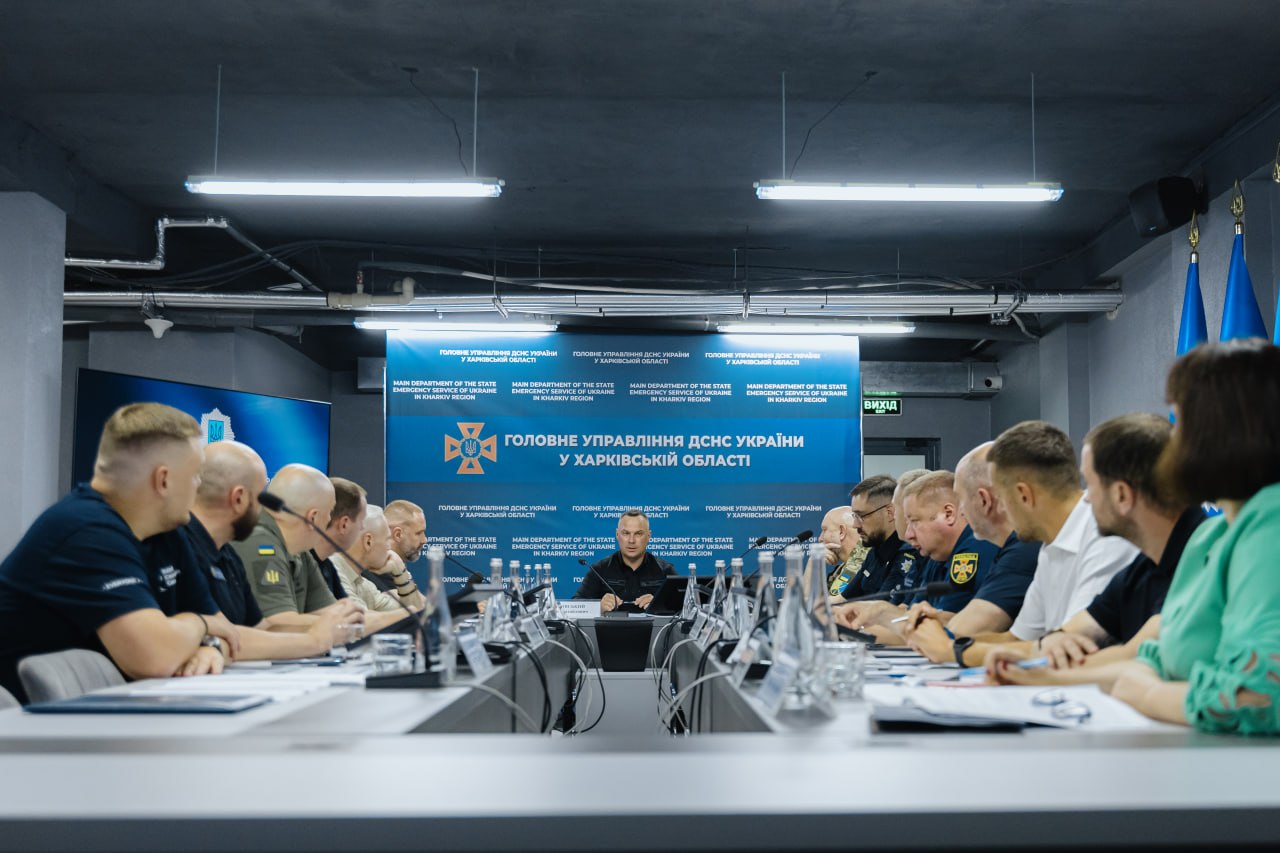 Нарада на Харківщині щодо безпекових питань