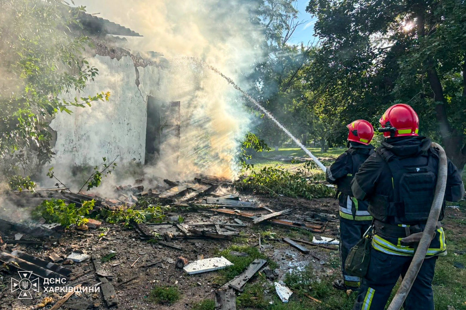 Удари БпЛА та РСЗВ на Харківщині: 3 постраждали