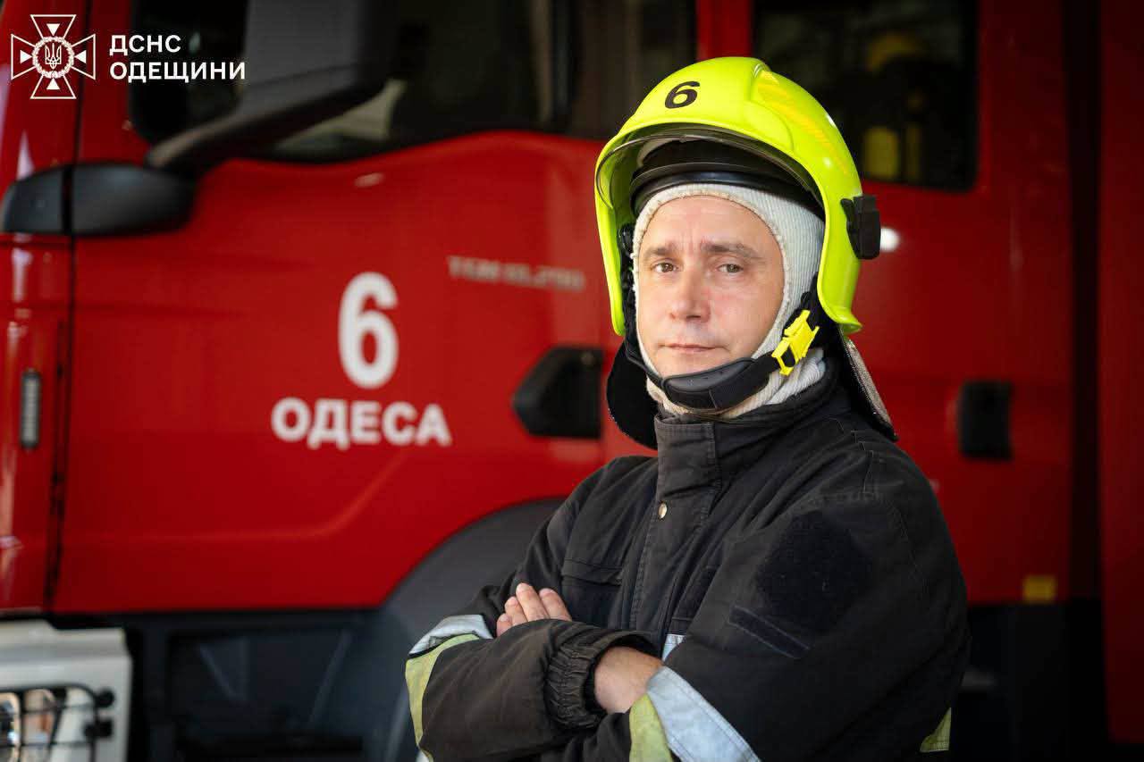 Сергій Мунтян: рятувальник з Одеси