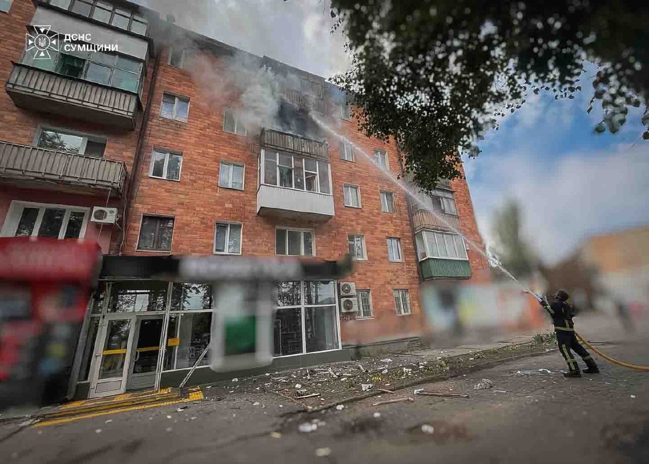 Суми: російські обстріли, 4 травмовані