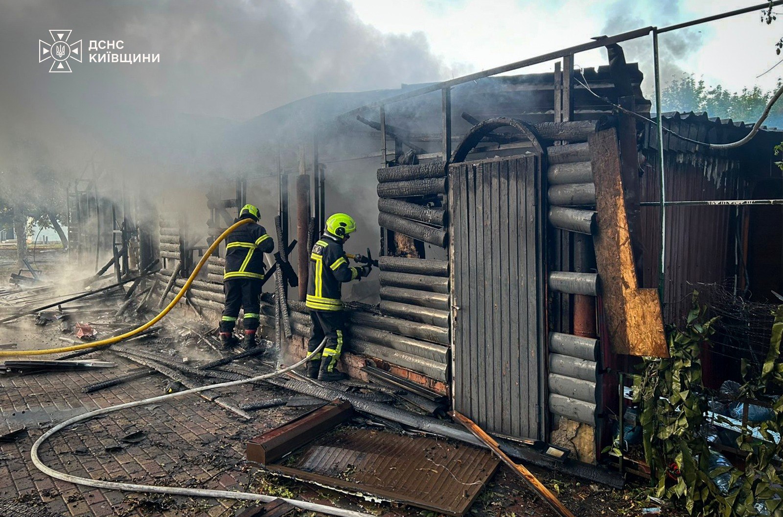 Рятувальники ліквідовували пожежі на Київщині