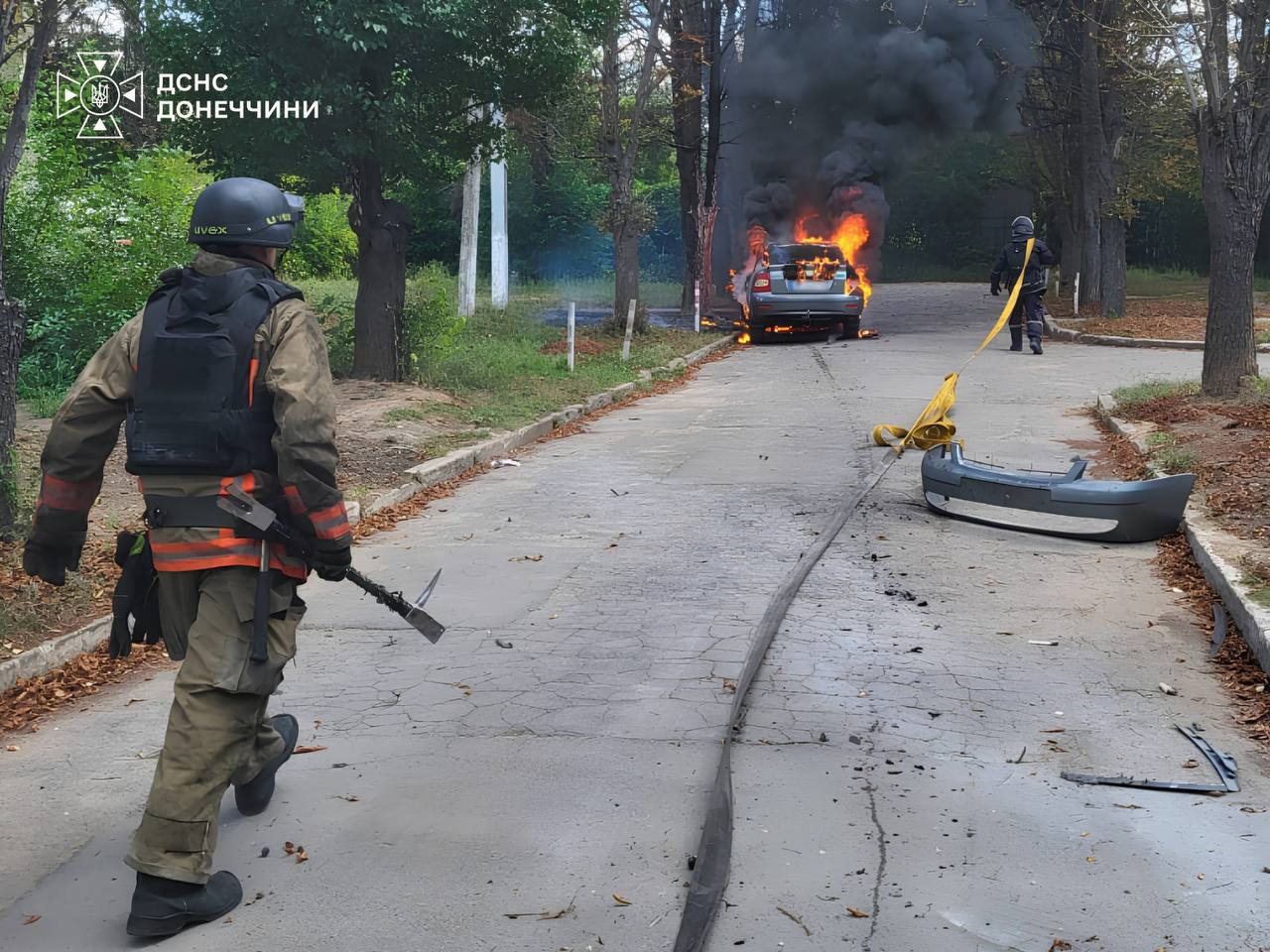 Російські війська атакували Краматорськ FPV-дронами