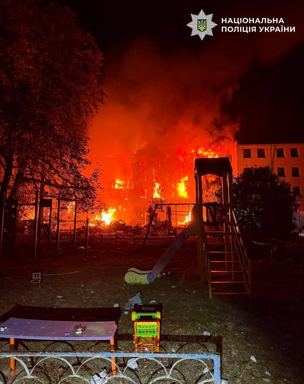Нічний комбінований удар по Києву: понад 50 обʼєктів