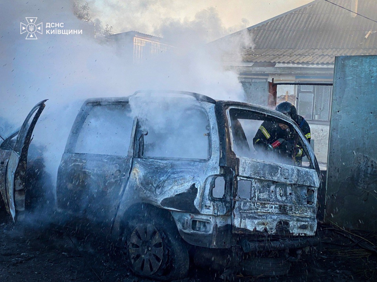 Масована атака на Київщину: поранений чоловік