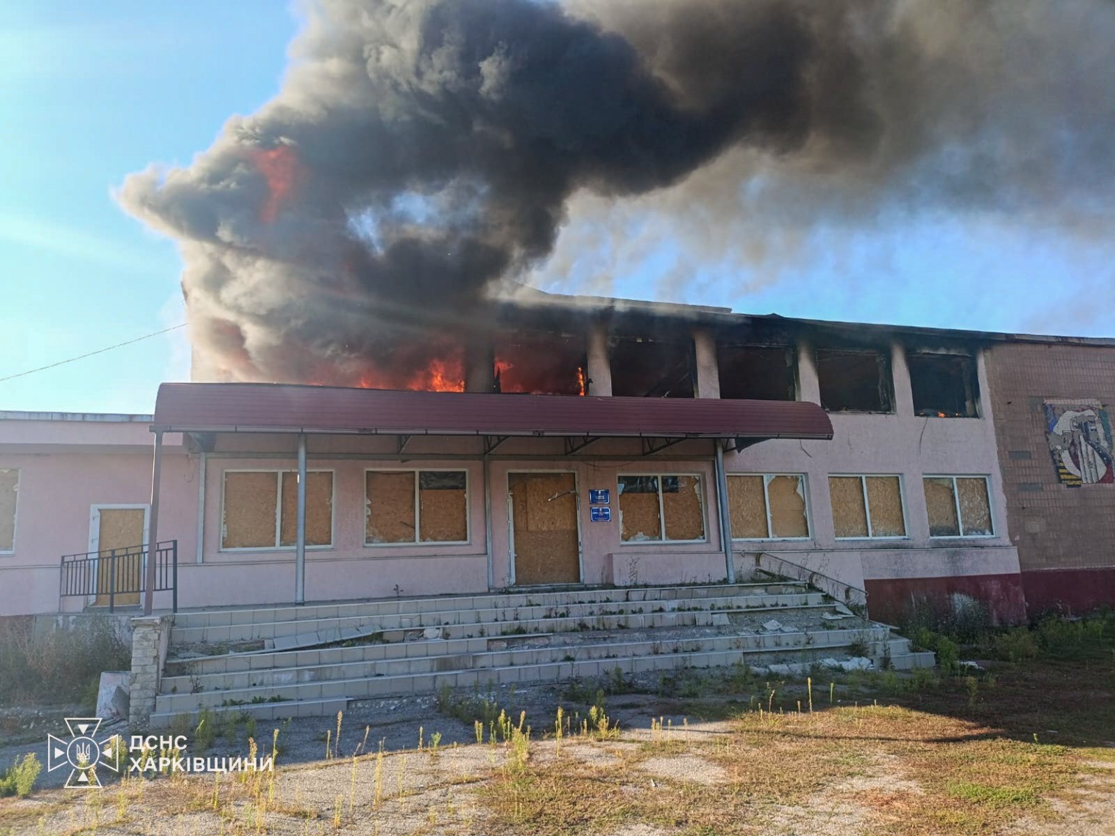 Удар по будинку культури у Золочеві 10 вересня