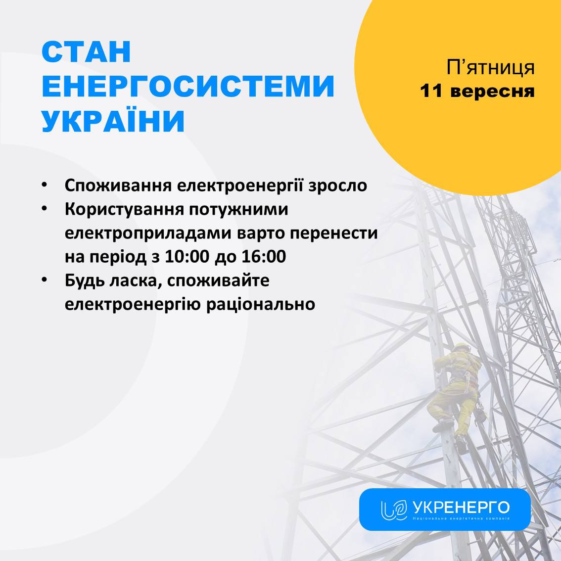 Зростання споживання та наслідки обстрілів