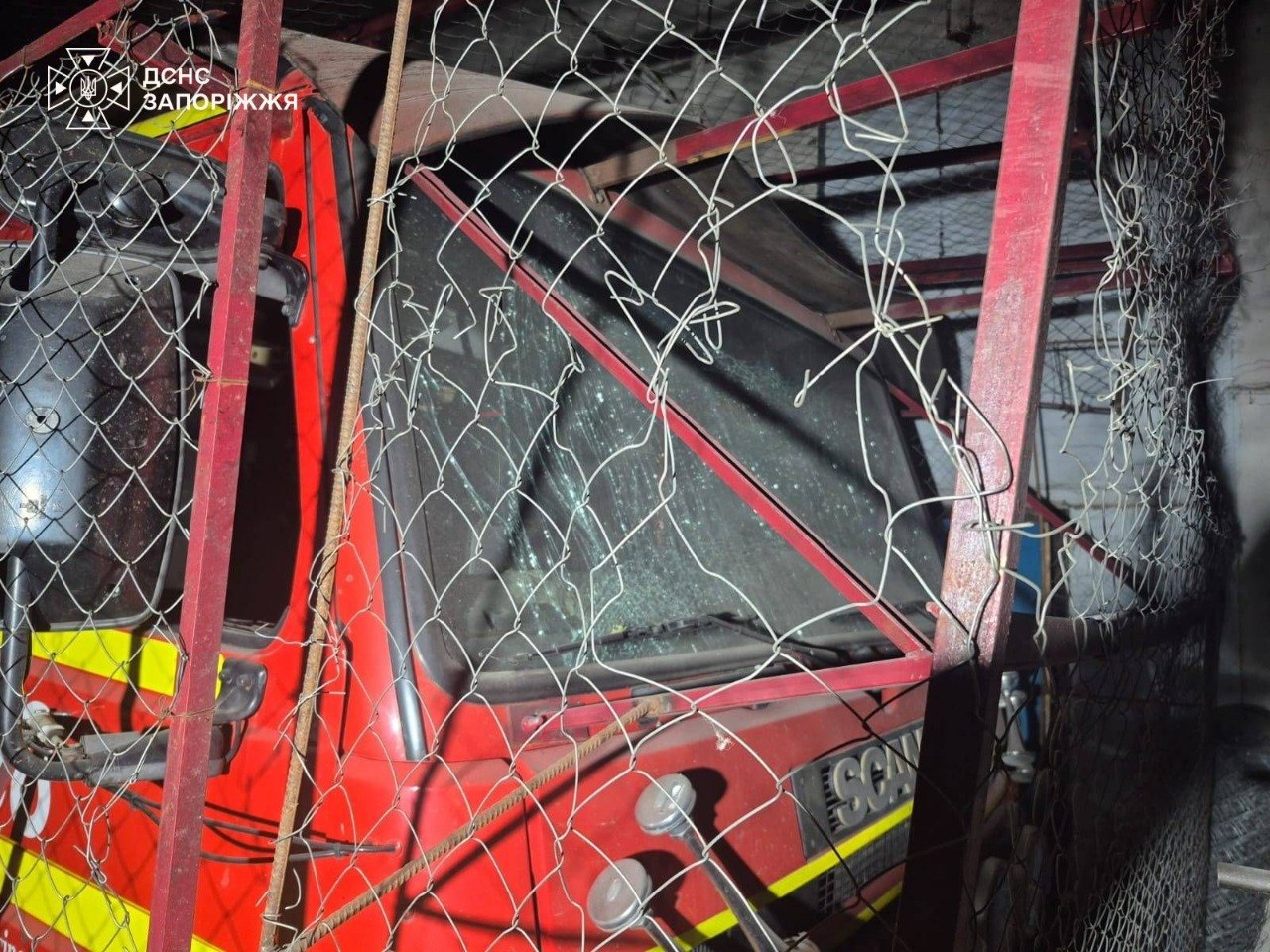 Запоріжжя: авіабомбами пошкоджено пожежно-рятувальний підрозділ