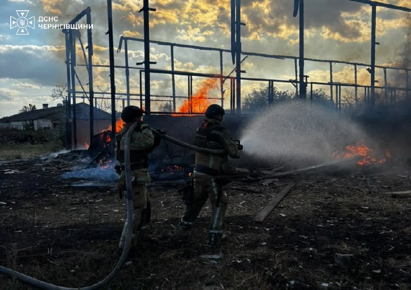 Удар по підприємству в Новгород-Сіверському районі