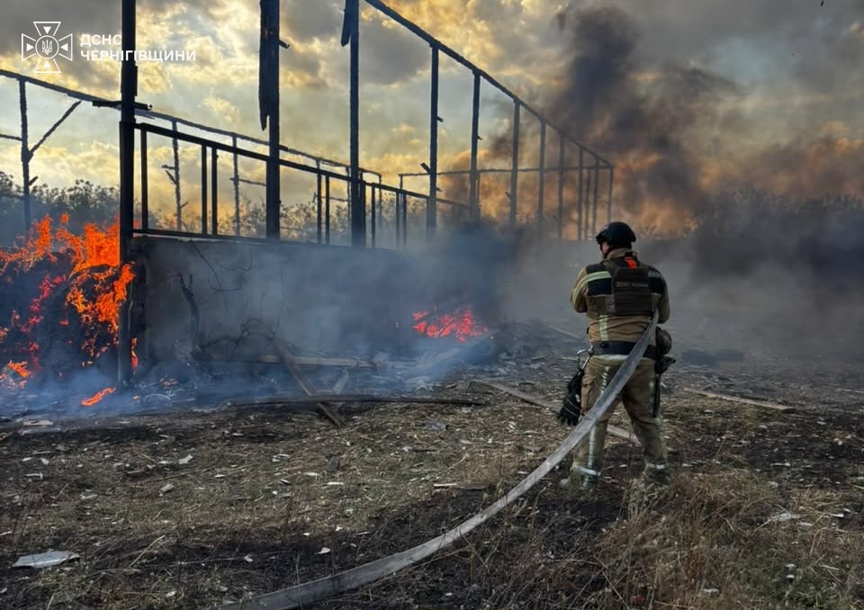 Удар російських військ у Новгород-Сіверському районі