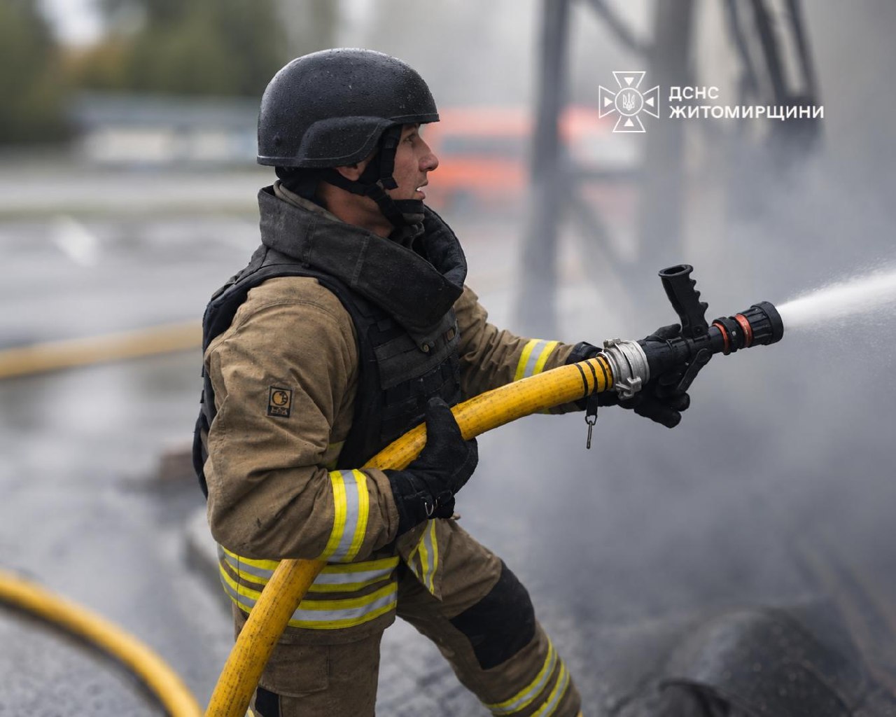 Пожежі на 2 АЗС у Звягельському районі