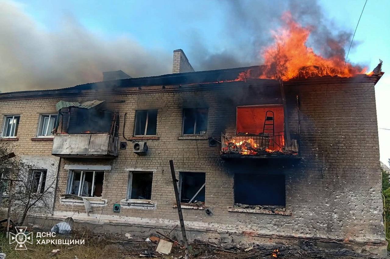 Харківщина: удари безпілотниками по житловому будинку