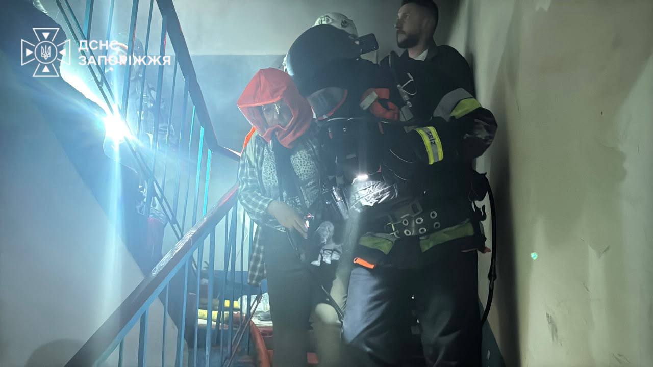 Запоріжжя: 2 травмовано, 11 врятовано, 2 дітей