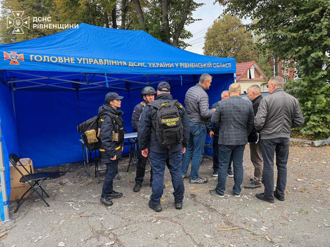 Пожежа в одному з корпусів у Рівному